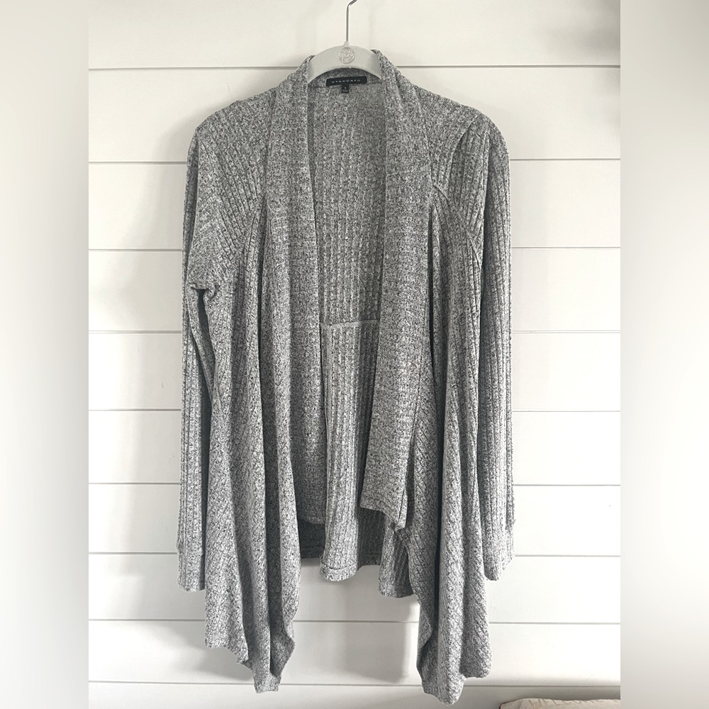 Local boutique, gray cardigan, size small